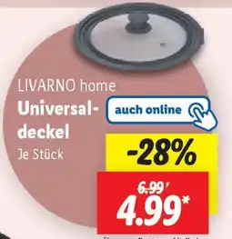 Lidl LIVARNO home Universal- deckel Angebot