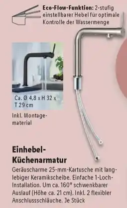 Lidl Einhebel- Küchenarmatur Angebot