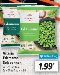 Lidl Vitasia Edamame Sojabohnen Angebot