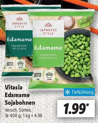 Lidl Vitasia Edamame Sojabohnen Angebot