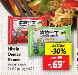 Lidl Nissin Demae Ramen Angebot