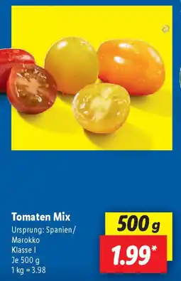 Lidl Tomaten Mix Angebot