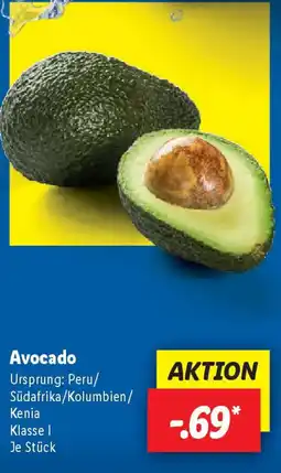 Lidl Avocado Angebot