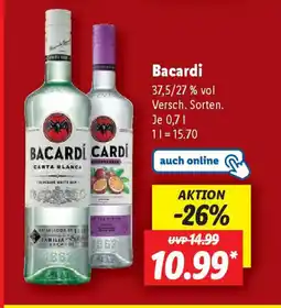 Lidl Bacardi Angebot