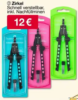 Woolworth Faber Castell Zirkel Angebot