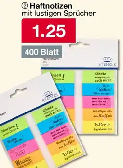 Woolworth Haftnotizen Angebot