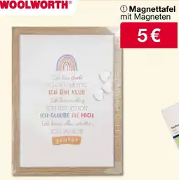 Woolworth Magnettafel Angebot