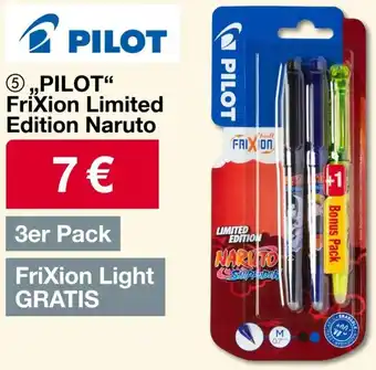 Woolworth PILOT Frixion Limited Edition Naruto Angebot