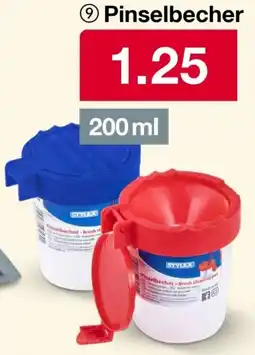 Woolworth STYLEX Pinselbecher Angebot