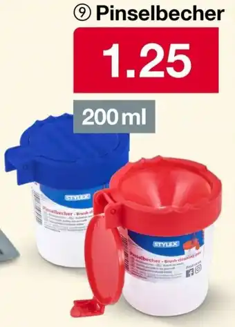 Woolworth STYLEX Pinselbecher Angebot