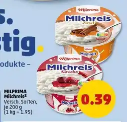PENNY MILPRIMA Milchreis² Angebot