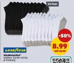 PENNY Sneakersocken Angebot