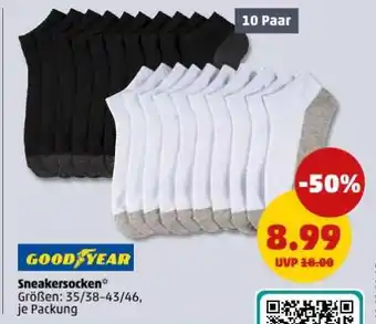 PENNY Sneakersocken Angebot