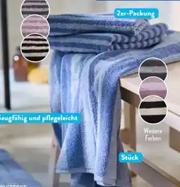Aldi Süd Novitesse Frottier-Duschtuch Angebot