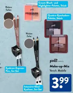 Aldi Süd P2 Make-up-Mix Angebot