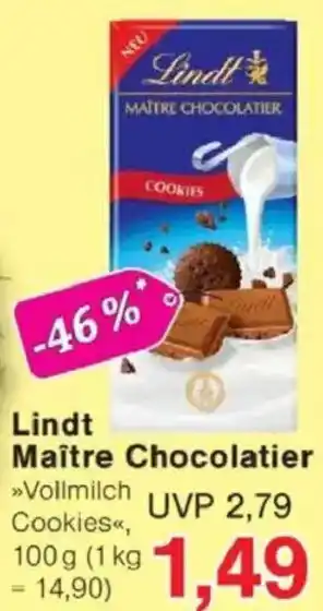 Jawoll Lindt Maître Chocolatier Angebot