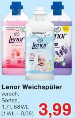 Jawoll Lenor Weichspüler Angebot