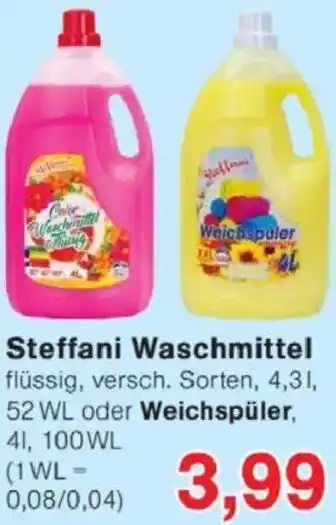 Jawoll Steffani Waschmittel Angebot