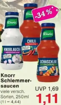 Jawoll Knorr Schlemmersaucen Angebot