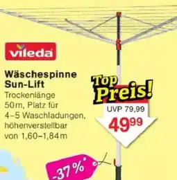 Jawoll Wäschespinne Sun-Lift Angebot