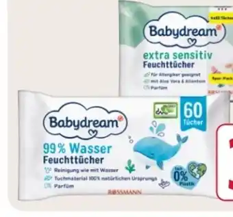 Rossmann Babydream Extra Sensitiv Feuchttücher Angebot