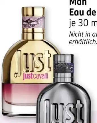 Rossmann justcavalli Woman EdT Angebot