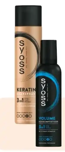 Rossmann Syoss Haarspray Angebot
