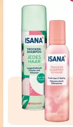 Rossmann Isana Trockenshampoo Angebot