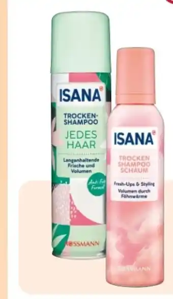 Rossmann Isana Trockenshampoo Angebot