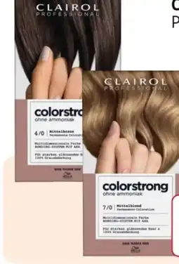 Rossmann Clairol Wella Colorstrong Coloration Angebot