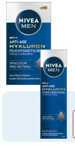 Rossmann Nivea For Men Anti-Age Hyaluron Feuchtigkeitscreme Angebot