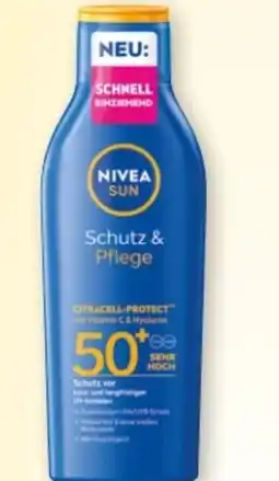 Rossmann Nivea Sun Schutz & Pflege Sonnenmilch LSF 50 Angebot