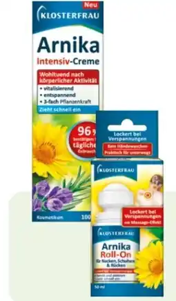 Rossmann Klosterfrau Arnika Intensiv Creme Angebot