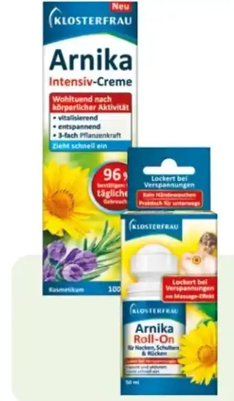 Rossmann Klosterfrau Arnika Intensiv Creme Angebot