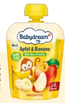 Rossmann Babydream Bio Quetschbeutel Angebot