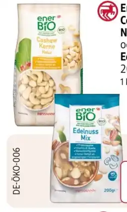 Rossmann enerBiO Cashew Kerne Natur Angebot