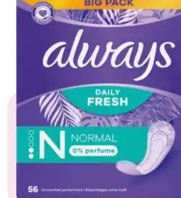 Rossmann Always Slipeinlagen Angebot