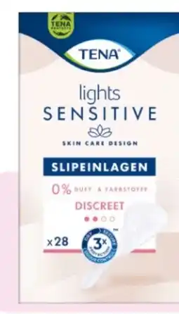 Rossmann Tena Lights Sensitive Slipeinlagen Angebot
