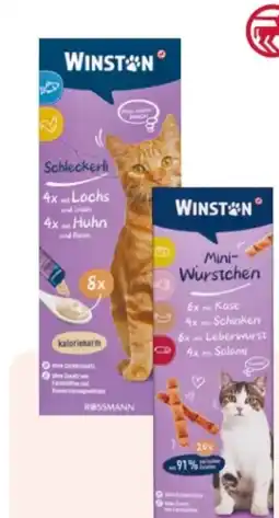 Rossmann Winston Katze Schleckerli Angebot