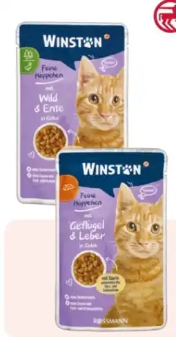 Rossmann Winston Feine Häppchen Katzennahrung Angebot