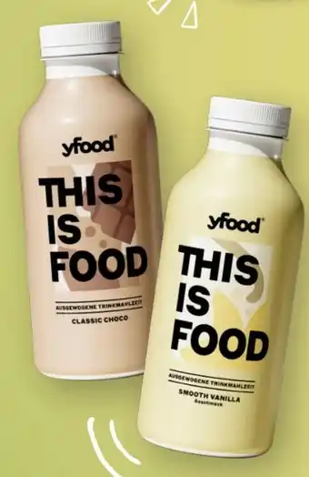 Rossmann YFood This is Food Trinkmahlzeit Angebot