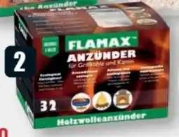 B1 Discount Baumarkt Flamax Grillkohle und Kamin-Anzünder Angebot