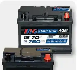 B1 Discount Baumarkt BIG Batterie Industrie Germany Start-Stopp-AGM-Batterien Angebot