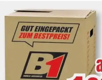 B1 Discount Baumarkt B1 Umzugskarton Angebot