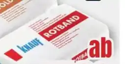 B1 Discount Baumarkt Knauf Rotband Haftputzgips Angebot