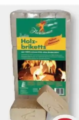 B1 Discount Baumarkt Flammenco Holzbriketts Angebot