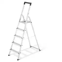 toom Baumarkt Hailo Alu-Sicherheits-Stehleiter L40 BasicLine Angebot