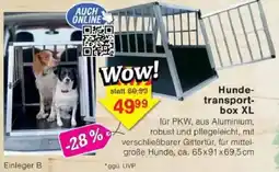 Jawoll Hunde- transport- box XL Angebot
