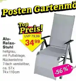 Jawoll Alu- Relax- Stuhl Angebot