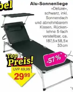 Jawoll Alu-Sonnenliege Angebot